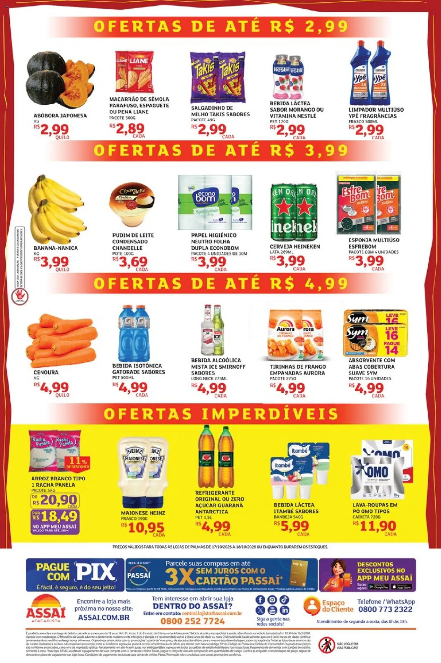 Assaí Atacadista Folheto - válido de 17/10/2026 | Página: 2