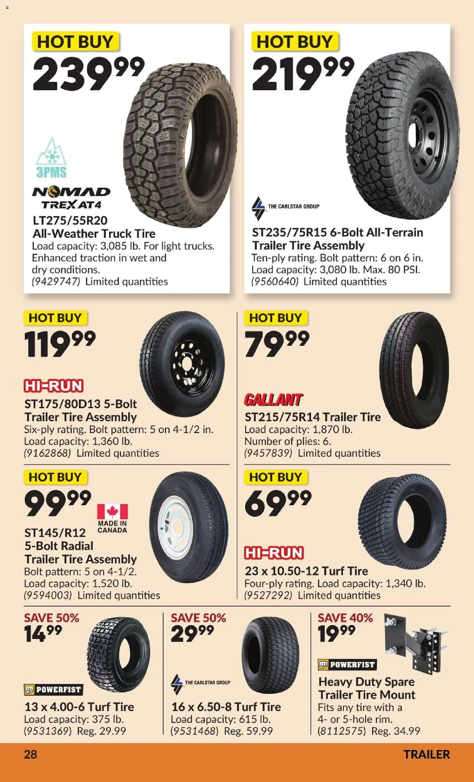 Princess Auto flyer valid from Sep 22, 2026 | Page: 33
