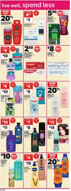 Preview of Zehrs weekly flyer / circulaire from shop Zehrs valid from 18.06.2026 | Page: 13 | Products: Conditioner, Toothpaste, Shower, Milk