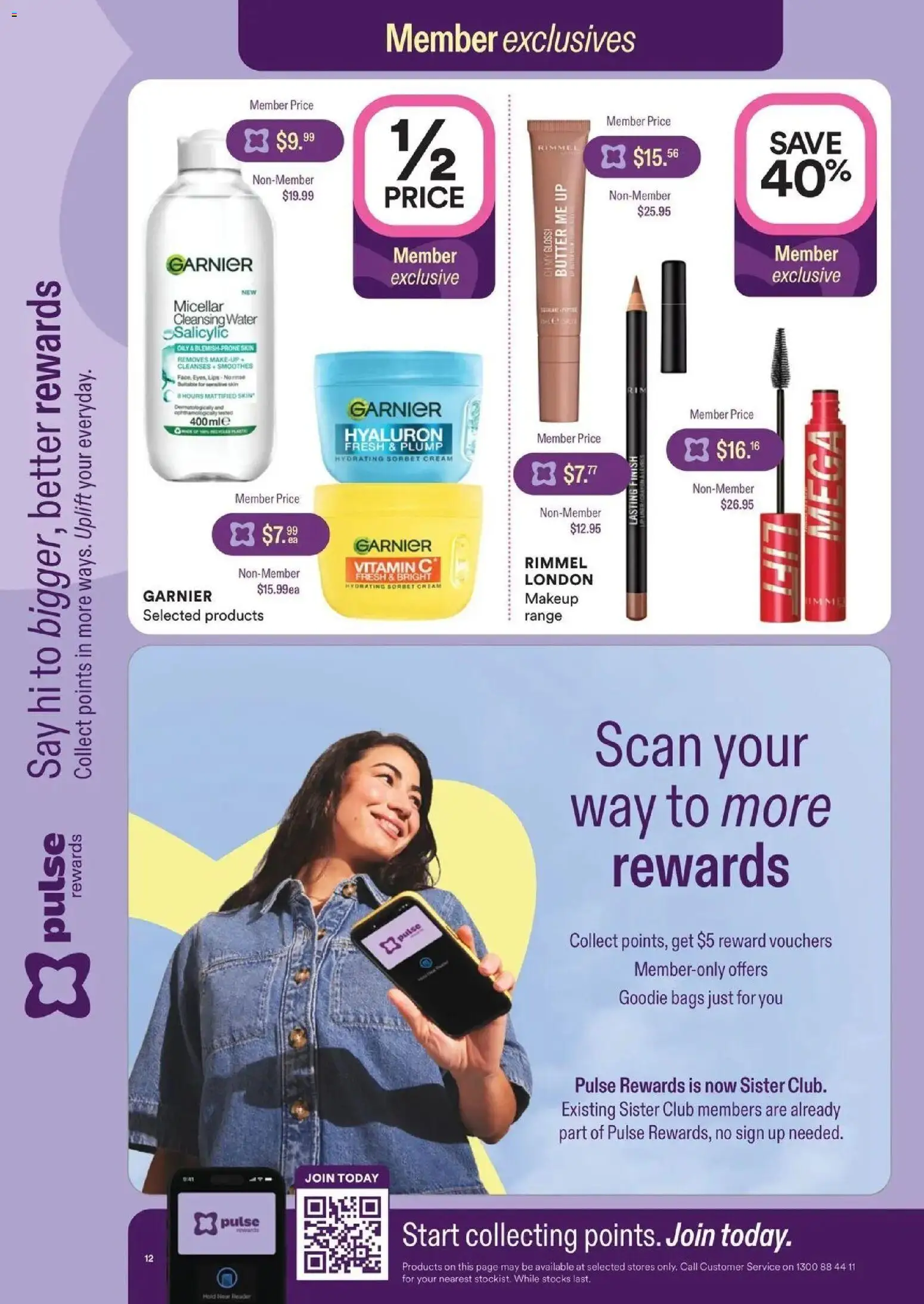 Priceline Pharmacy catalogue Armadale - 27/08/2026 > weekly / monthly specials | Page: 12 | Products: Makeup, Water, UPS, Vitamin