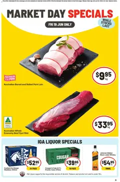 Preview of IGA Market day specials VIC - valid from 19.06.2026
