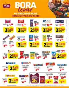 Mini Extra ofertas Mensal - Pré-Visualização do folheto da loja Mini Extra, válido de 07.05.2026 | Página: 3 | Produtos: Amendoim, Twix, Doce de leite, Bala