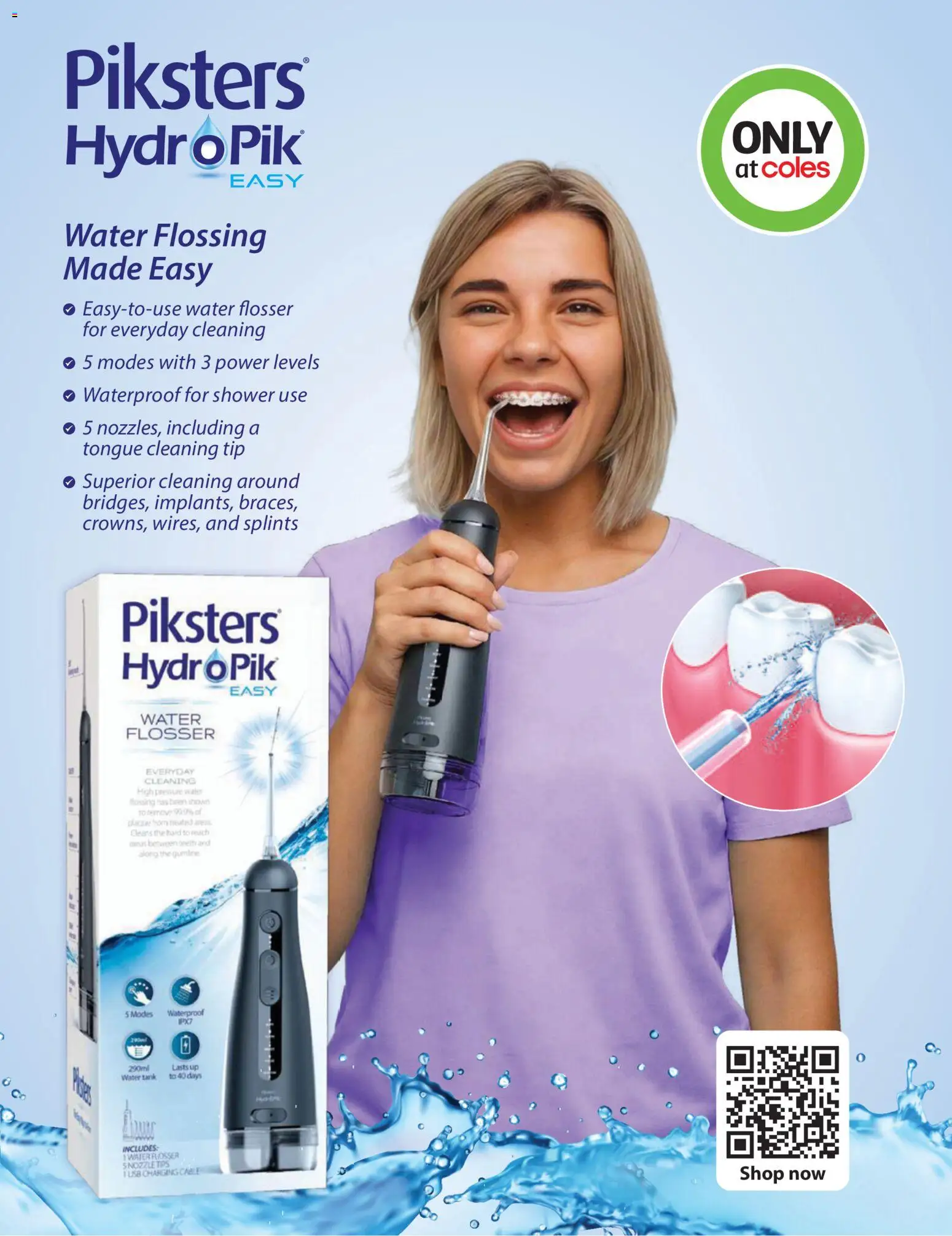 Coles catalogue - valid from 01/07/2026 | Page: 39 | Products: Shower, Water, Cable, Usb