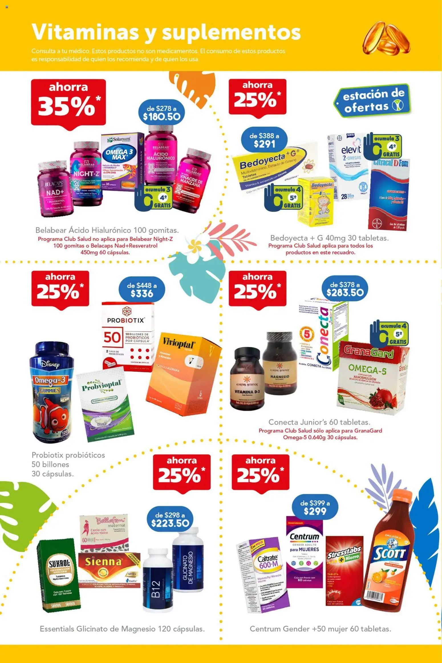 Nuevas ofertas de Farmacia San Pablo válidas en toda la República Mexicana desde el 05/07/2026. ¡Encuentra las mejores ofertas en Farmacia San Pablo catálogo! | Página: 2 | Productos: Vinagre, Aceite, Vitaminas, Caja