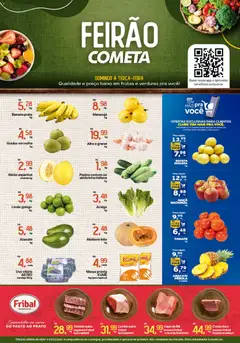 Cometa Supermercados ofertas Feirão - Pré-Visualização do folheto da loja Cometa Supermercados, válido de 05/07/2026 | Página: 1