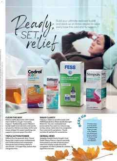 Preview of Woolworths Fresh Ideas magazine - valid from 01.05.2026 | Page: 94 | Products: Juice, Herbal, Sinus