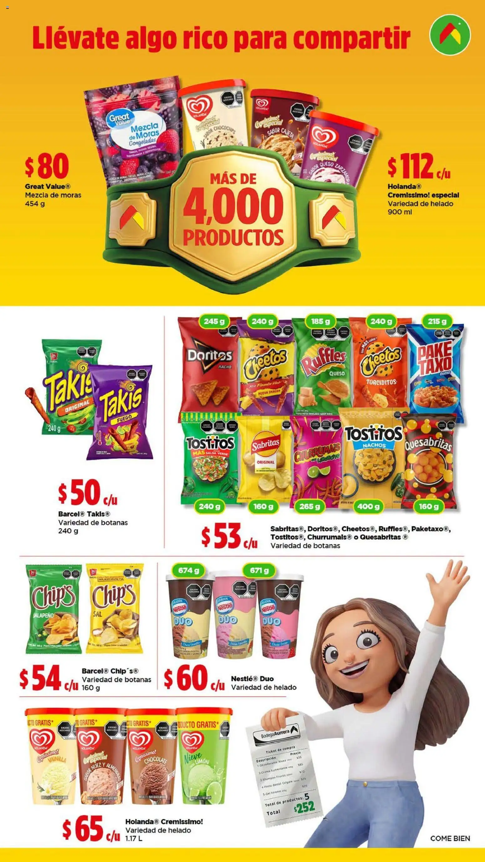 Nuevas ofertas de Bodega Aurrerá válidas en toda la República Mexicana desde el 21/10/2026. ¡Encuentra las mejores ofertas en Bodega Aurrerá folleto Precios que no se tocan - Llena tu carrito con esenciales! | Página: 10