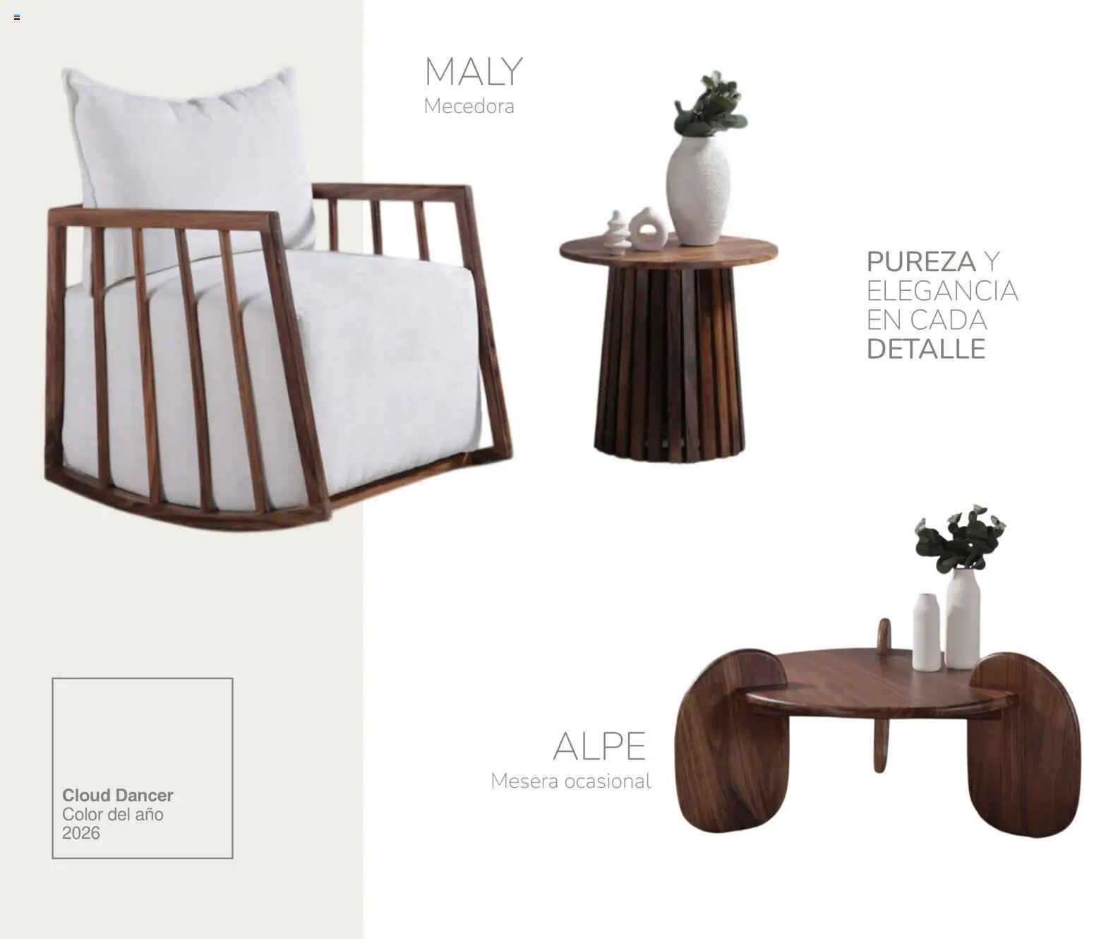 Nuevas ofertas de Muebles Dico válidas en toda la República Mexicana desde el 30.01.2026. ¡Encuentra las mejores ofertas en Muebles Dico catálogo Cloud Dancer Color del año 2026! | Página: 7