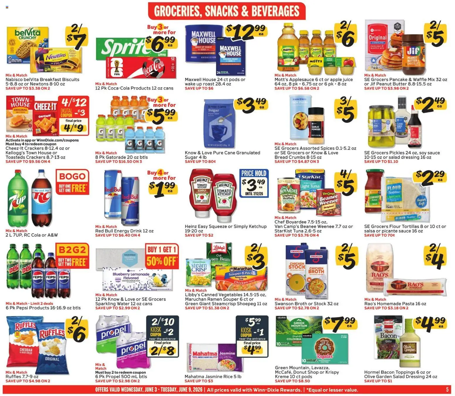 Winn Dixie Weekly Ad - valid from 03.06.2026 | Page: 5