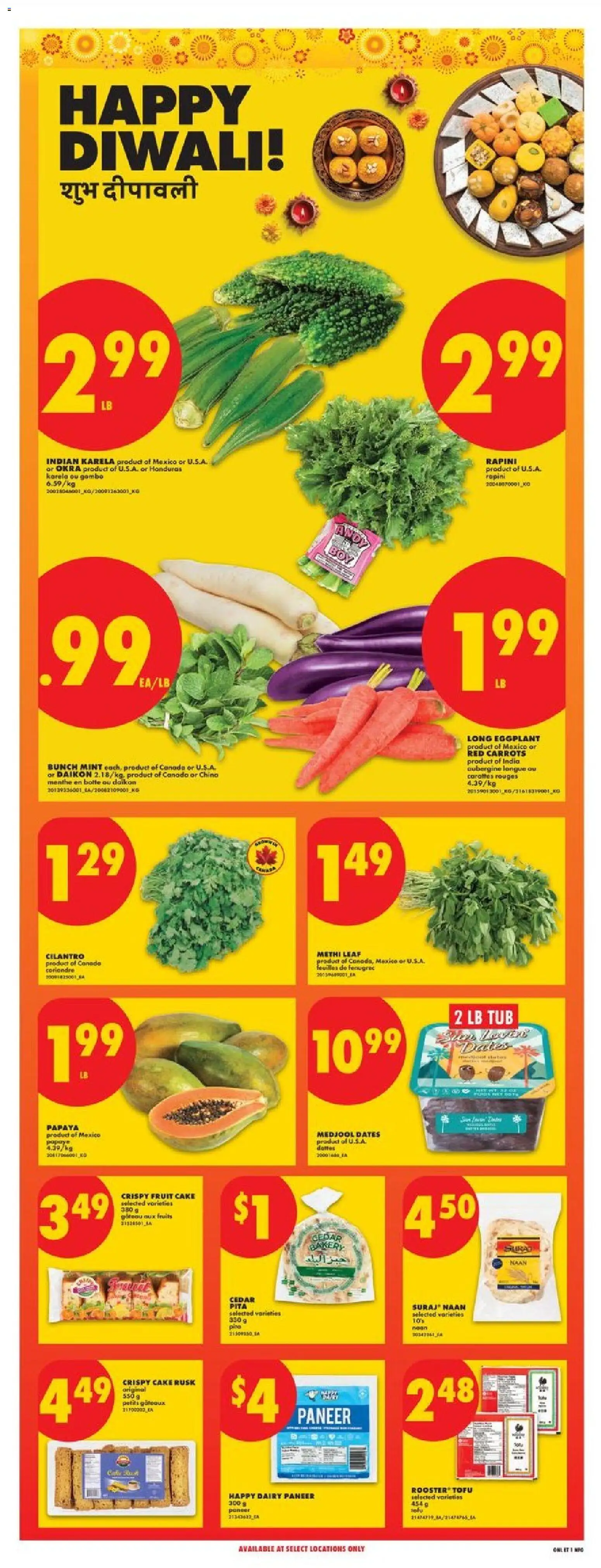 No Frills flyer valid from Oct 22, 2026 | Page: 14