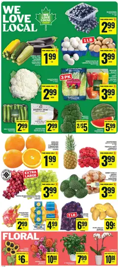 Preview of Food Basics weekly flyer / circulaire from shop Food Basics valid from Jul 30, 2026 | Page: 3
