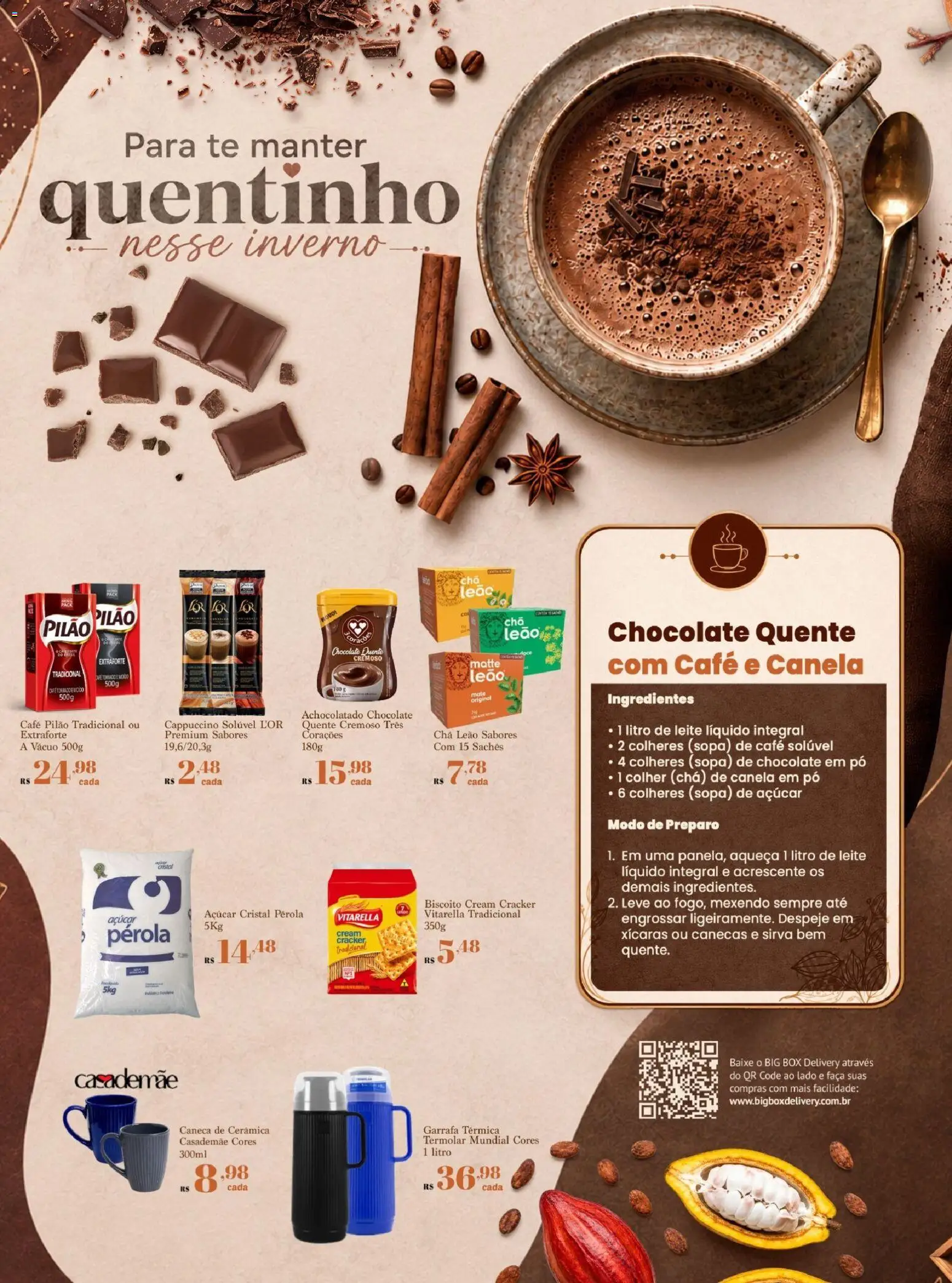 Big Box Folheto - válido de 01/07/2026 | Página: 14 | Produtos: Pó, Biscoito, Leite, Cream cracker