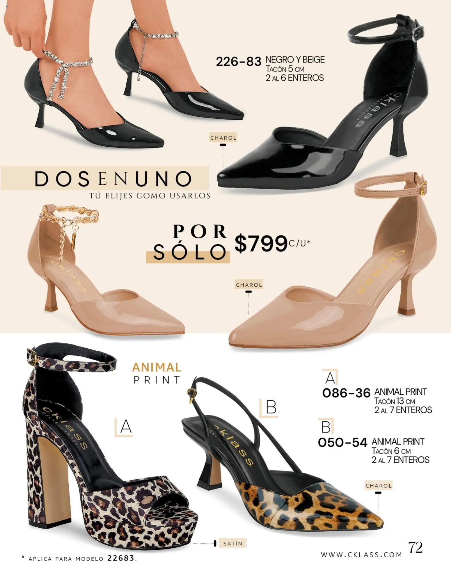 Nuevas ofertas de Cklass válidas en toda la República Mexicana desde el 08/07/2026. ¡Encuentra las mejores ofertas en Cklass catálogo Handbags! | Página: 132