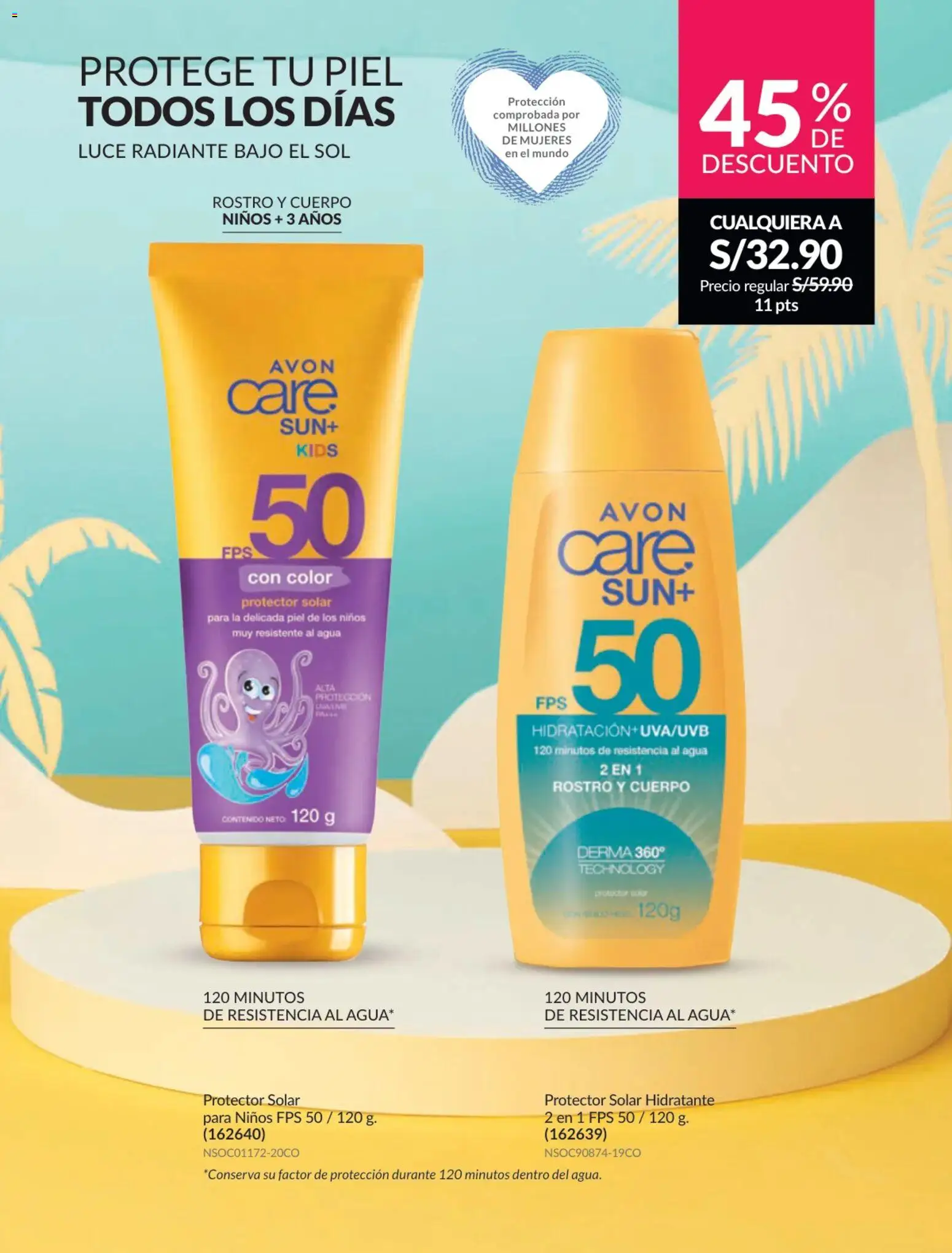 Catálogo Avon válido desde 17.06.2026 | Página: 152 | Productos: Protector solar