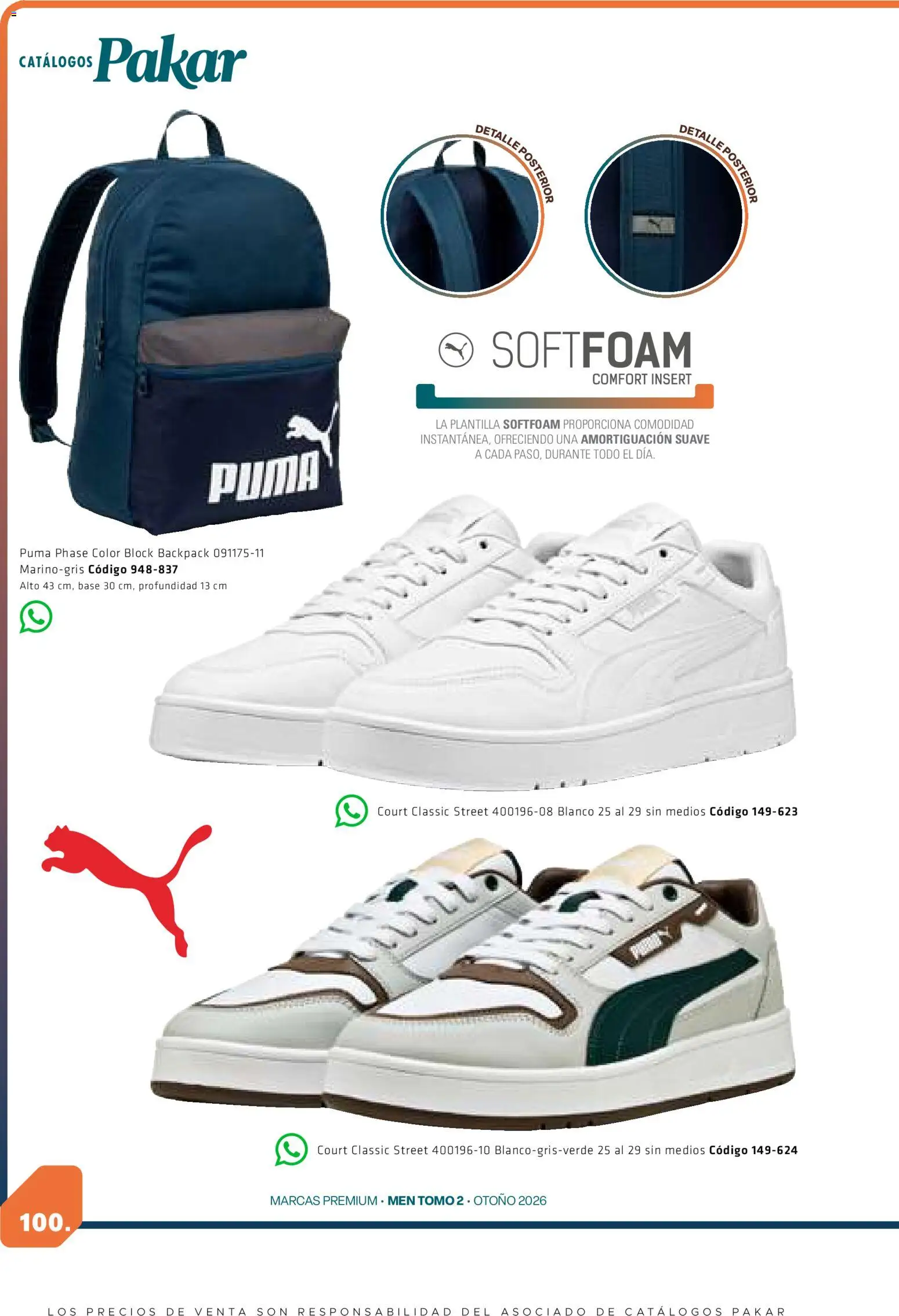 Nuevas ofertas de SC Pakar válidas en toda la República Mexicana desde el 28/08/2026. ¡Encuentra las mejores ofertas en SC Pakar catálogo Premium Men Tomo 2! | Página: 100