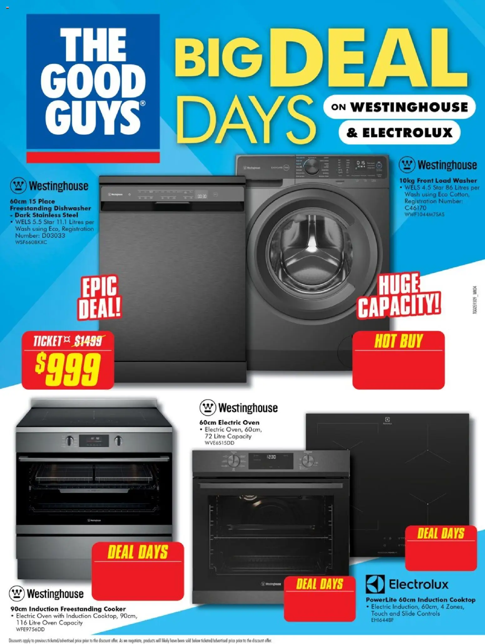 The Good Guys catalogue - valid from 23/07/2026 | Page: 5 | Products: Oven, Cooktop, Dishwasher, Washer