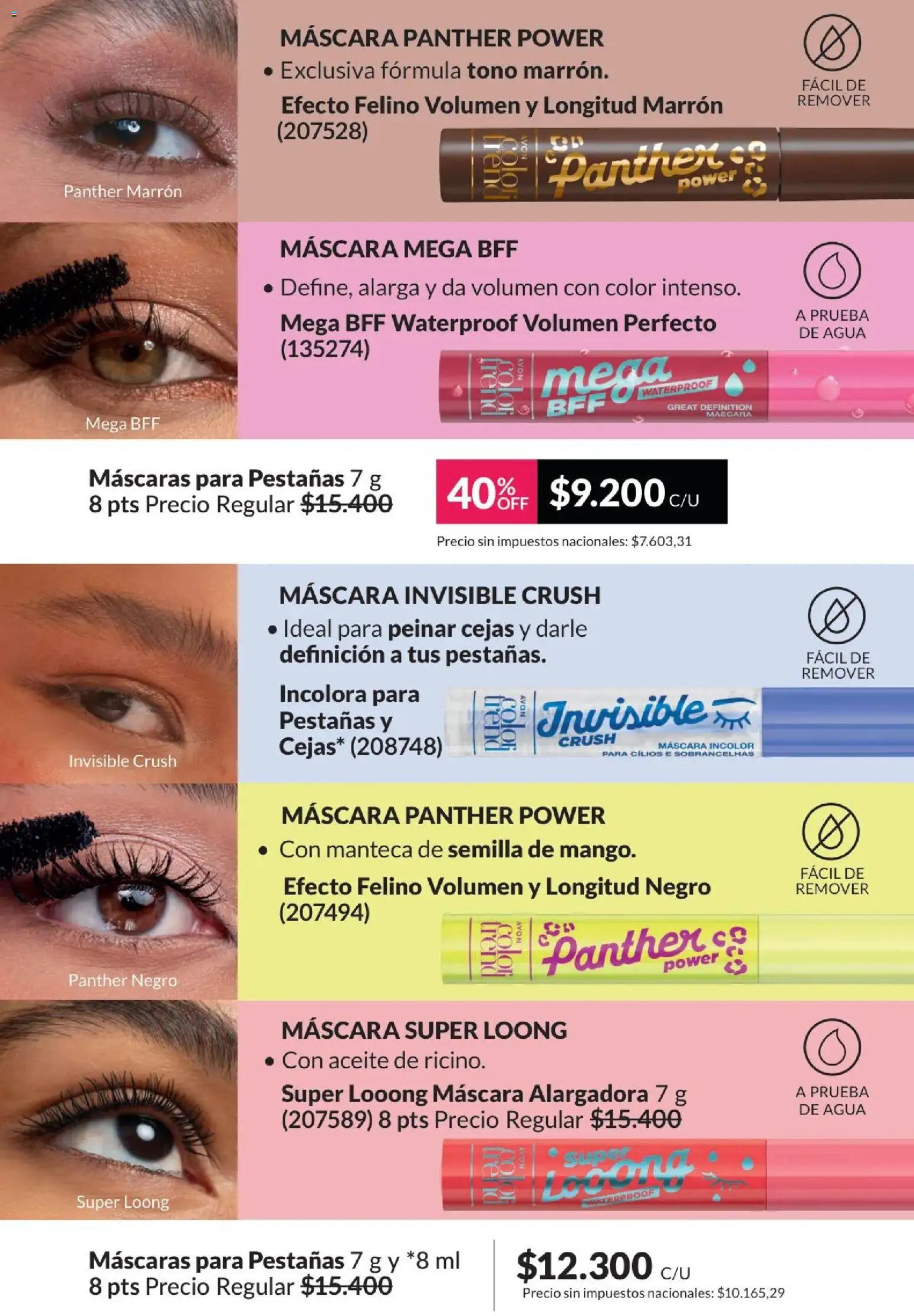 Avon -  Campaña 6/2026 │ válido desde el 01.06.2026 | Página: 52 | Productos: Aceite, Máscara, Agua, Manteca