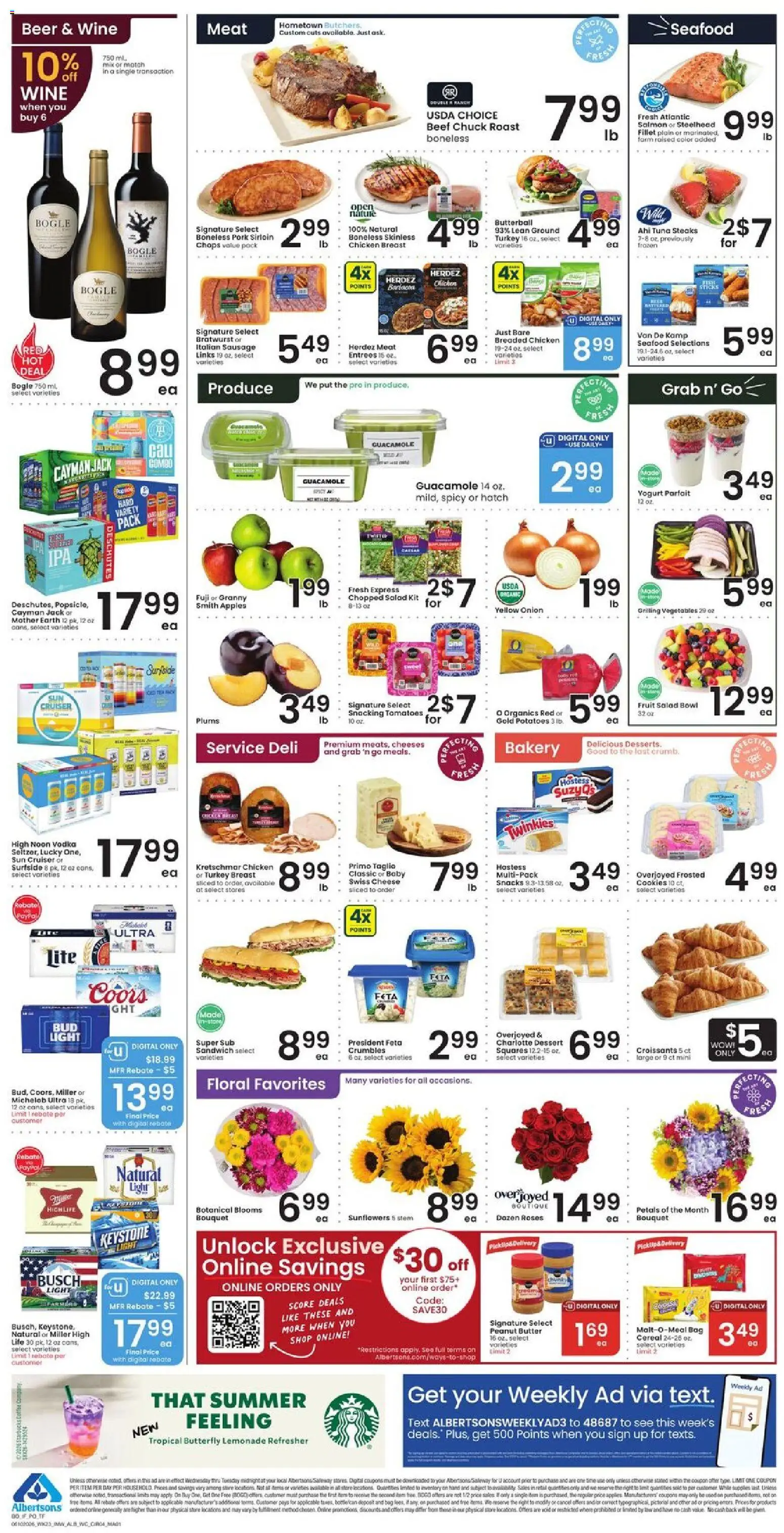 The new Albertsons flyer is now online. See all June offers on your mobile and save! | United States