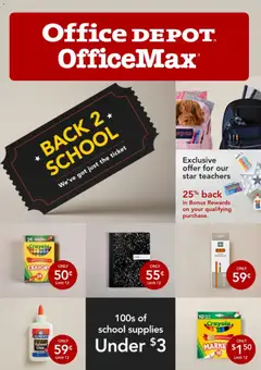 Preview of Office Depot weekly ads valid from 07/06/2026