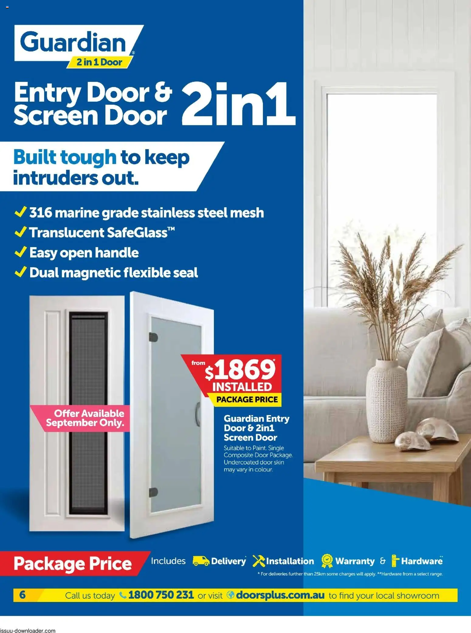 Doors Plus catalogue - valid from 01/09/2026 | Page: 6 | Products: Door, Screen