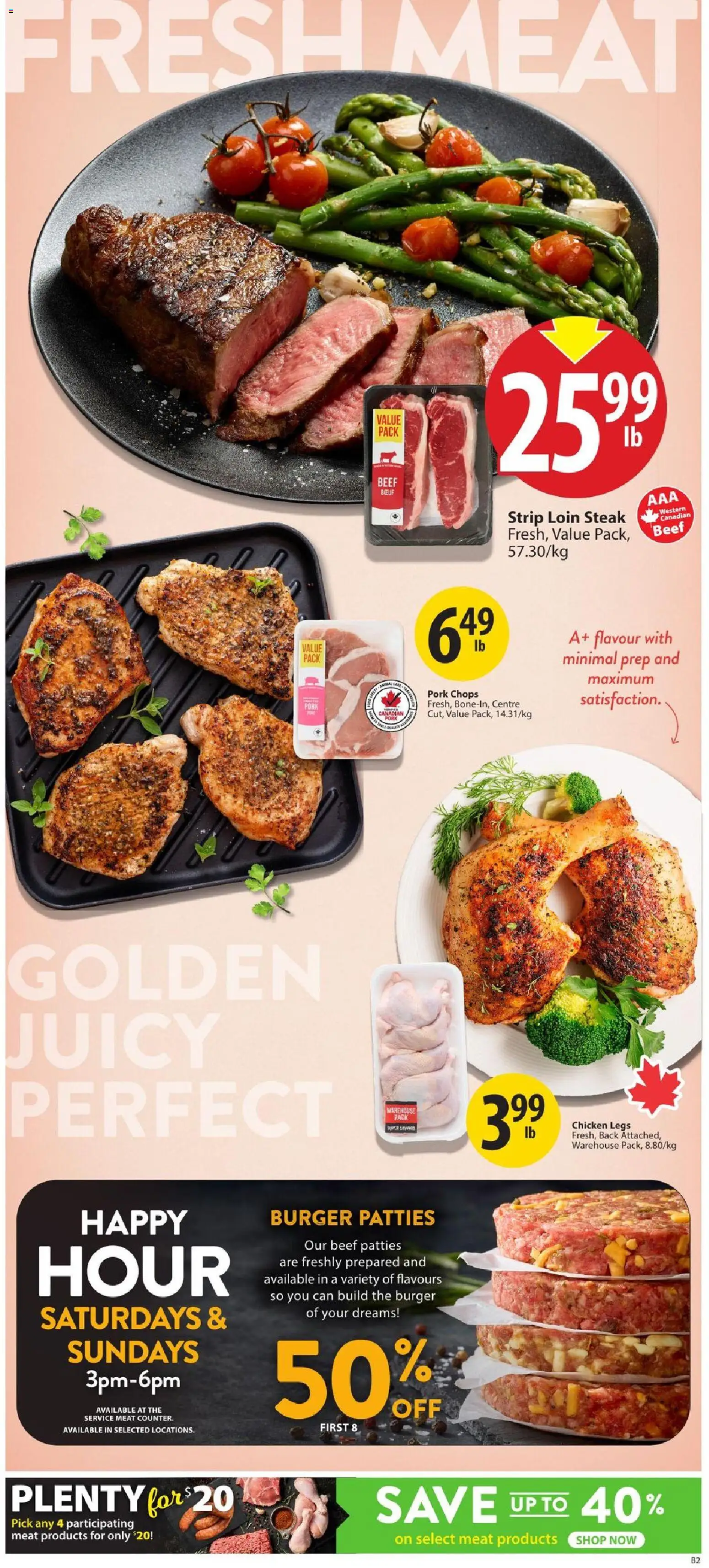 Save on foods flyer valid from Sep 17, 2026 | Page: 6 | Products: Beef, Meat, Steak, Chicken