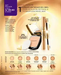 Vista previa de folleto L'Bel catálogo - Campaña 10 de la L'Bel válido desde 30.05.2026 | Página: 26 | Productos: Té, Maquillaje, Corrector, Polvo