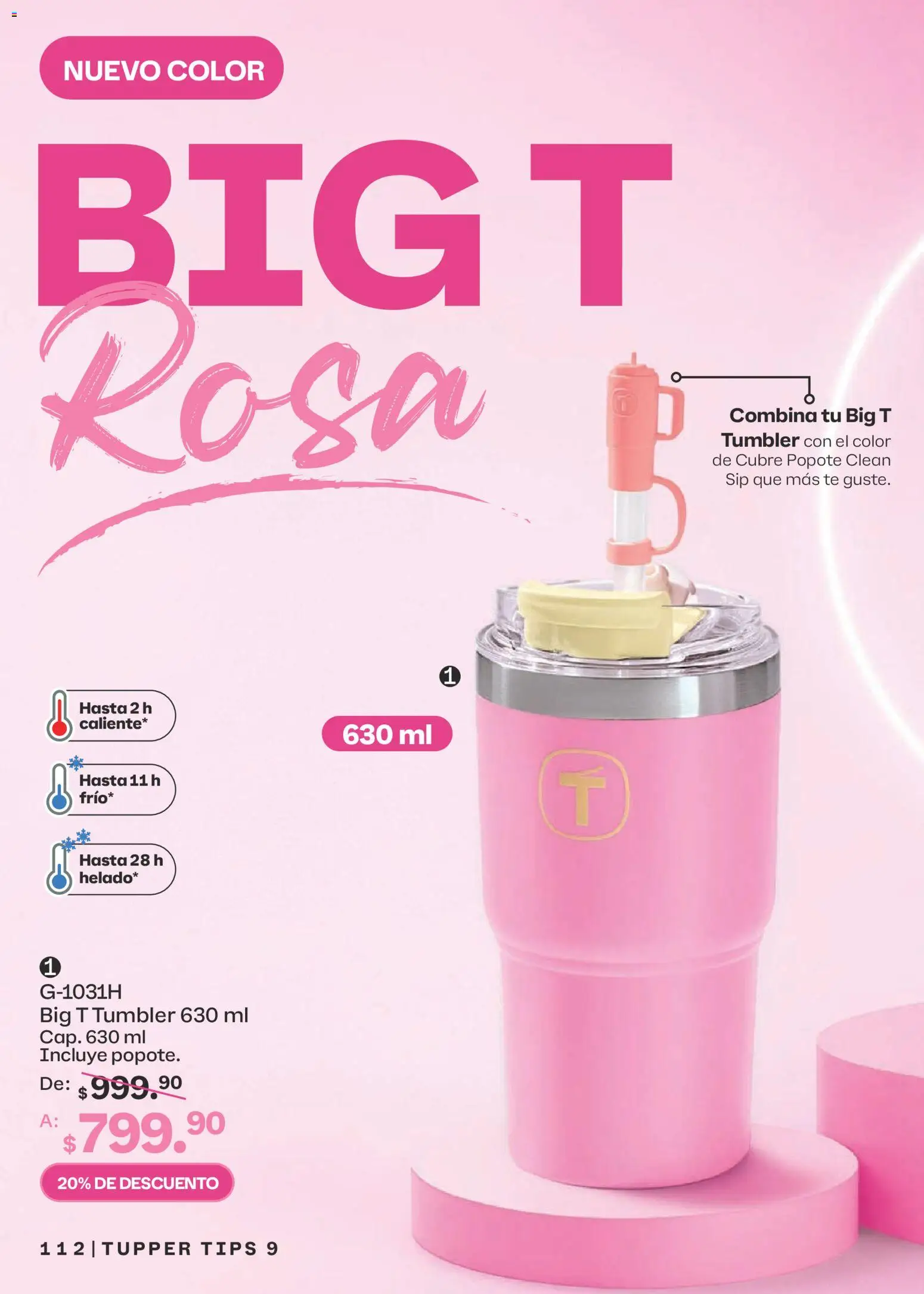 Nuevas ofertas de Tupperware válidas en toda la República Mexicana desde el 10/08/2026. ¡Encuentra las mejores ofertas en Tupperware catálogo! | Página: 112 | Productos: Tupper, Té