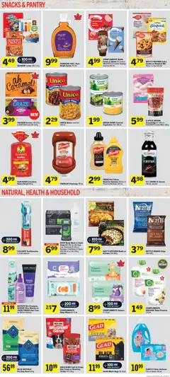 Preview of Foodland weekly flyer / circulaire from shop Foodland valid from Aug 20, 2026 | Page: 8 | Products: Dog food, Conditioner, Deodorant, Food