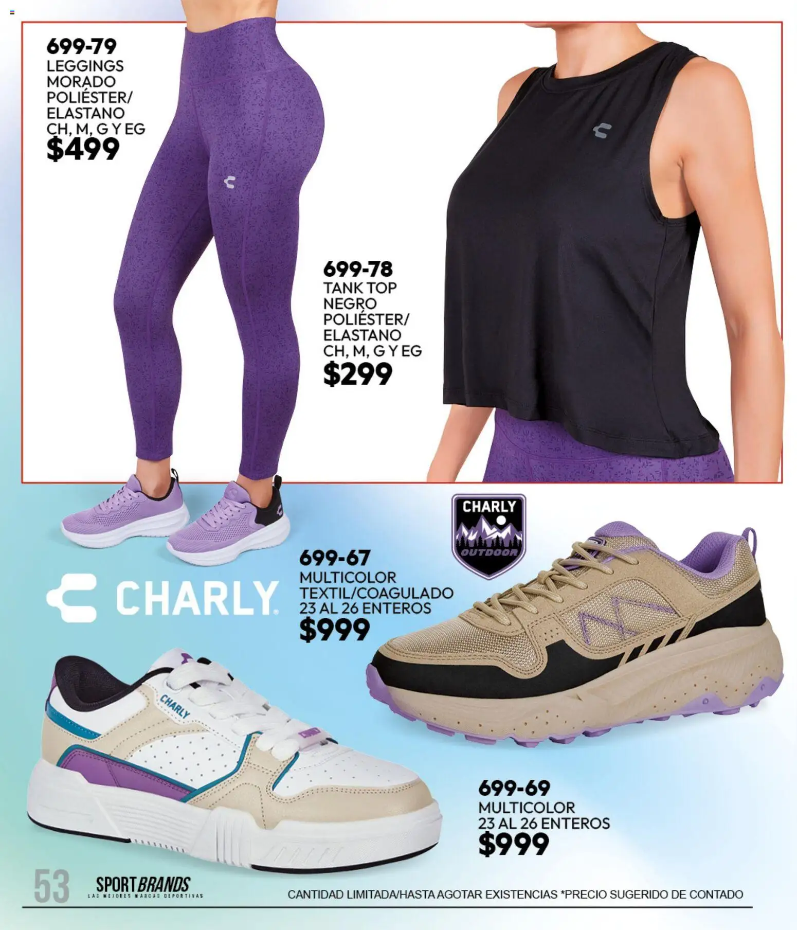 Nuevas ofertas de Cklass válidas en toda la República Mexicana desde el 11/09/2026. ¡Encuentra las mejores ofertas en Cklass catálogo Sportbrands Dama Invierno! | Página: 64 | Productos: Leggings, Top