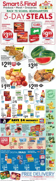 Preview of Smart & Final weekly ads valid from 07/31/2026