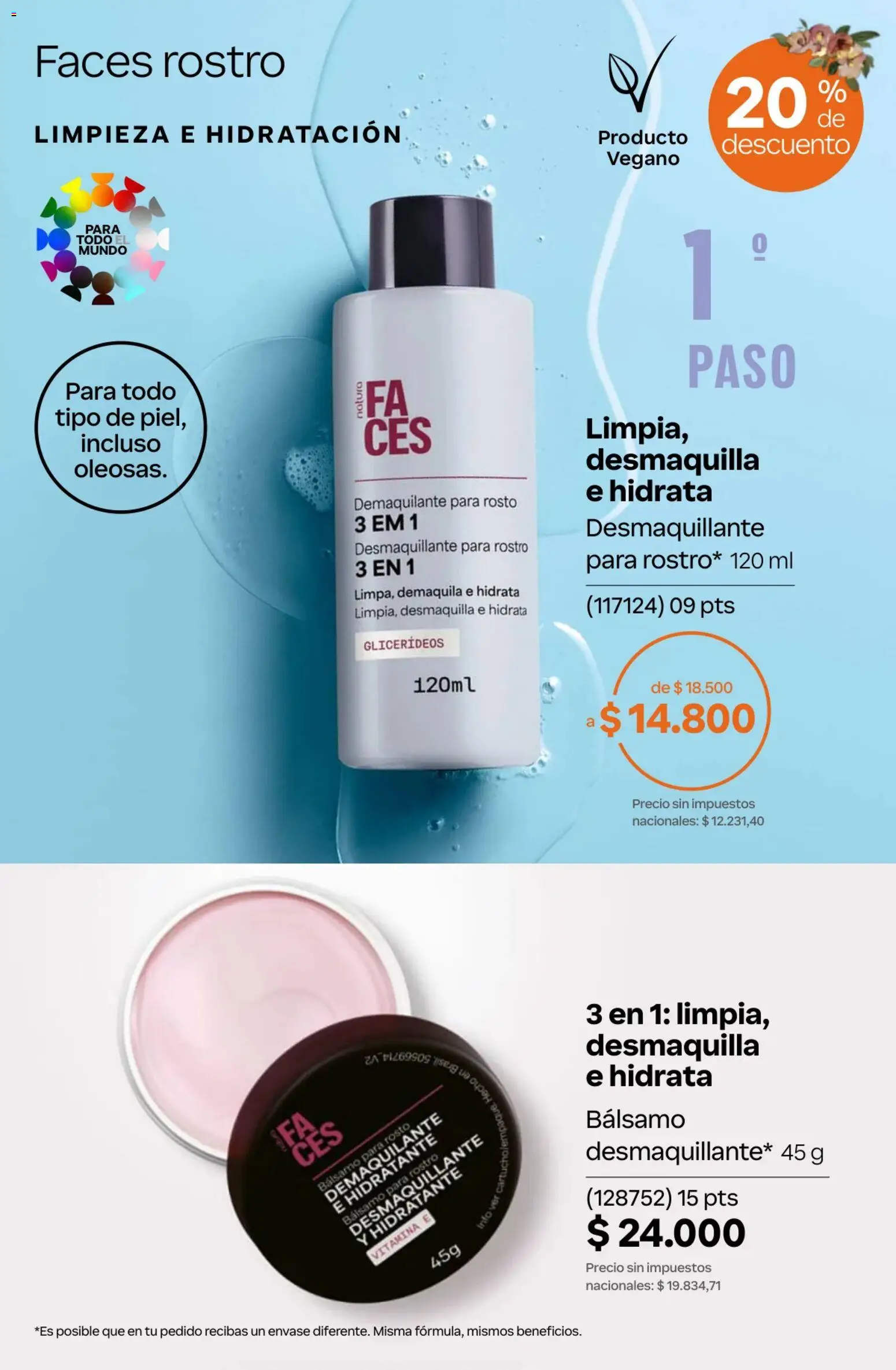 Catálogo Natura Ciclo 13 │ válido desde el 02/09/2026 | Página: 198 | Productos: Desmaquillante, Bálsamo