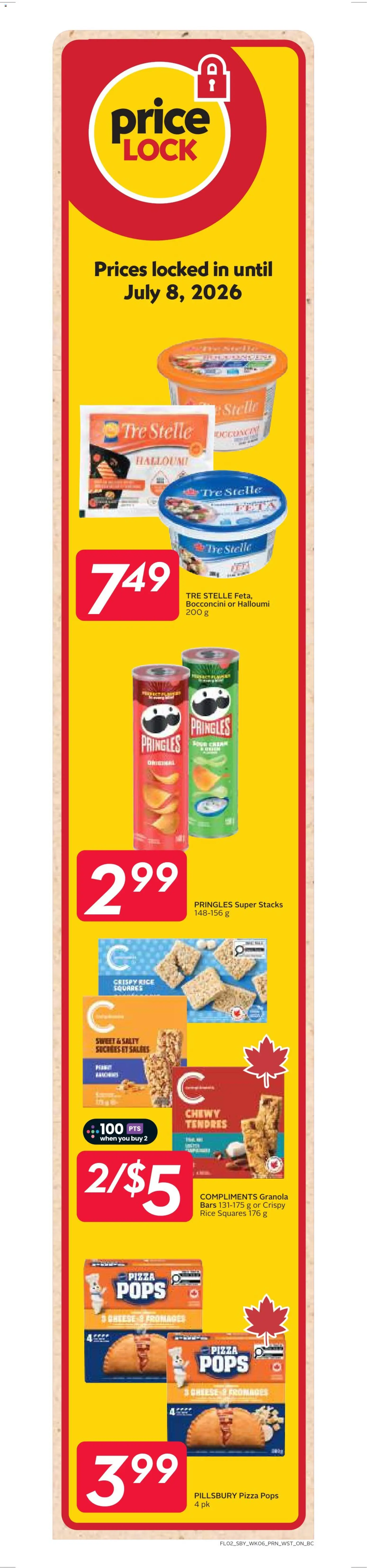 Safeway flyer valid from 04.06.2026 | Page: 3 | Products: Rice, Pizza