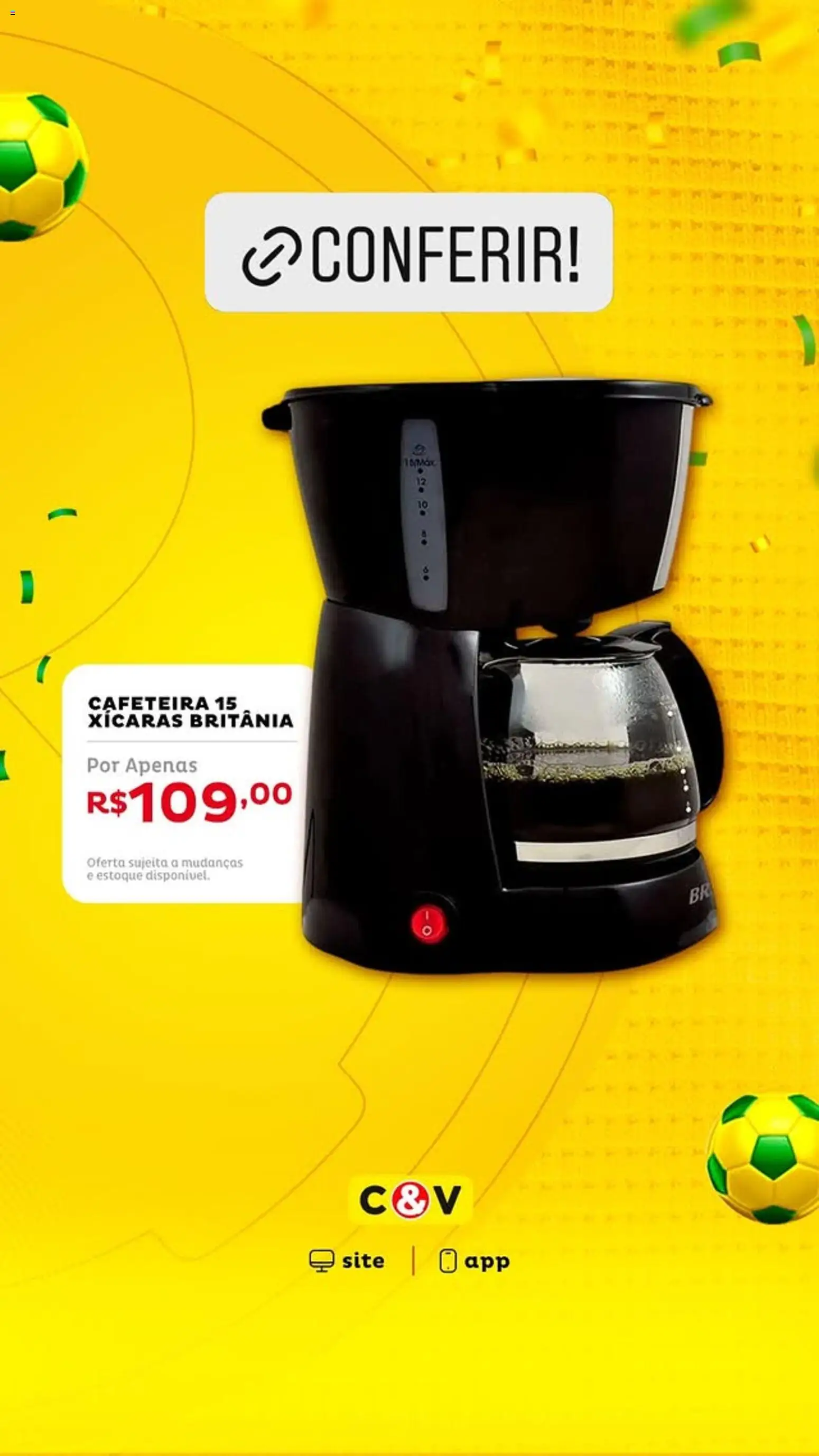Casa e Video Folheto - válido de 23/06/2026 | Página: 2 | Produtos: Cafeteira, Xícaras