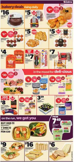 Preview of Zehrs weekly flyer / circulaire from shop Zehrs valid from Sep 3, 2026 | Page: 4 | Products: Gouda, Turkey breast, Cake, Chicken