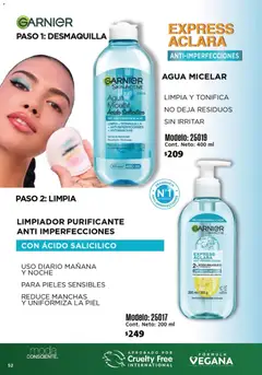 Vista previa de Ilusión catálogo Marcas Amigas, nuevo folleto de la tienda, válido en México a partir del 01/07/2026 | Página: 54 | Productos: Agua, Limpiador, Perfume, Agua micelar