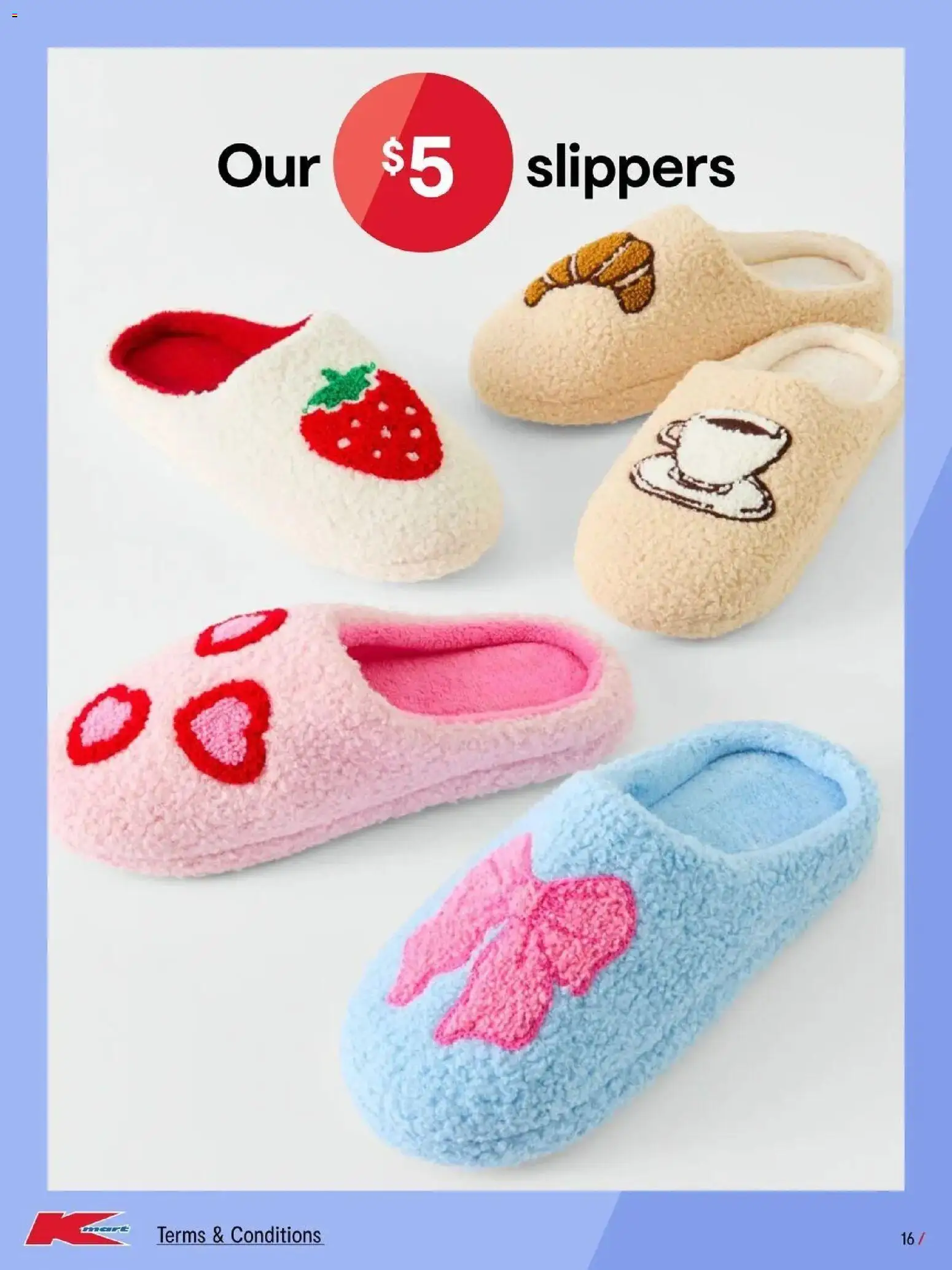 Kmart catalogue - valid from 15.04.2026 | Page: 16 | Products: Slippers