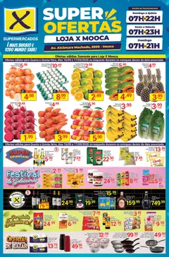 X Supermercados ofertas Mooca - Pré-Visualização do folheto da loja X Supermercados, válido de 16/09/2026