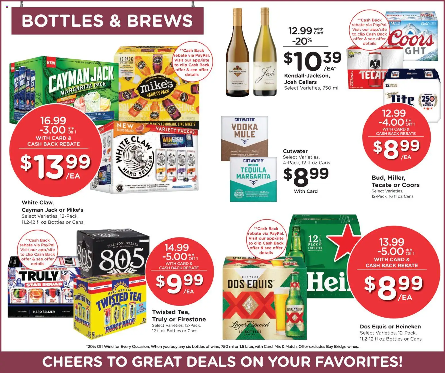 Smith's Weekly Ad - valid from 13.05.2026 | Page: 9 | Products: Clip, Tea, Vodka, Mango