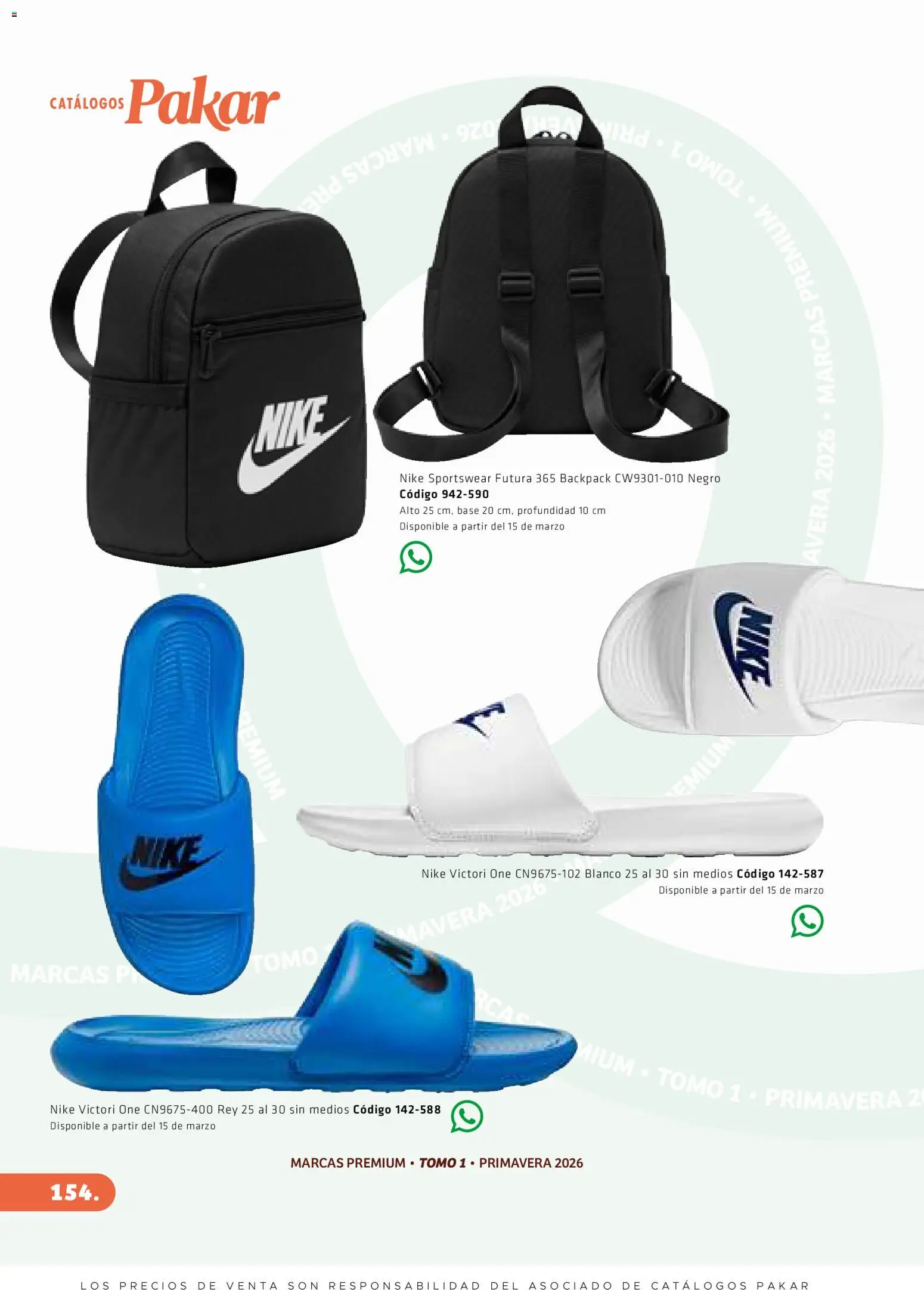 Nuevas ofertas de SC Pakar válidas en toda la República Mexicana desde el 27/02/2026. ¡Encuentra las mejores ofertas en SC Pakar catálogo Premium Men Tomo 1! | Página: 154