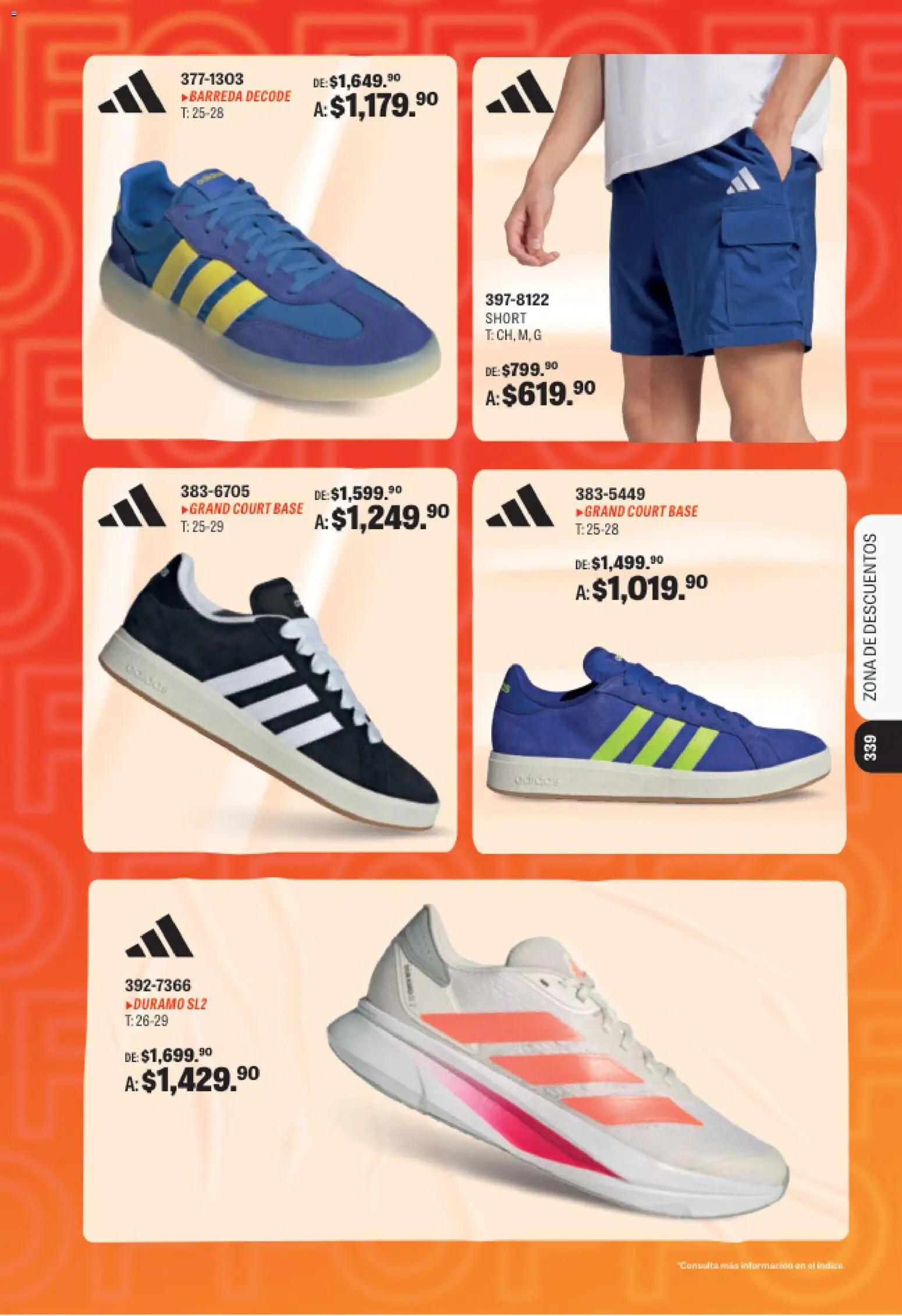 Nuevas ofertas de Andrea válidas en toda la República Mexicana desde el 09/08/2026. ¡Encuentra las mejores ofertas en Andrea catálogo Deportivo Completo! | Página: 339