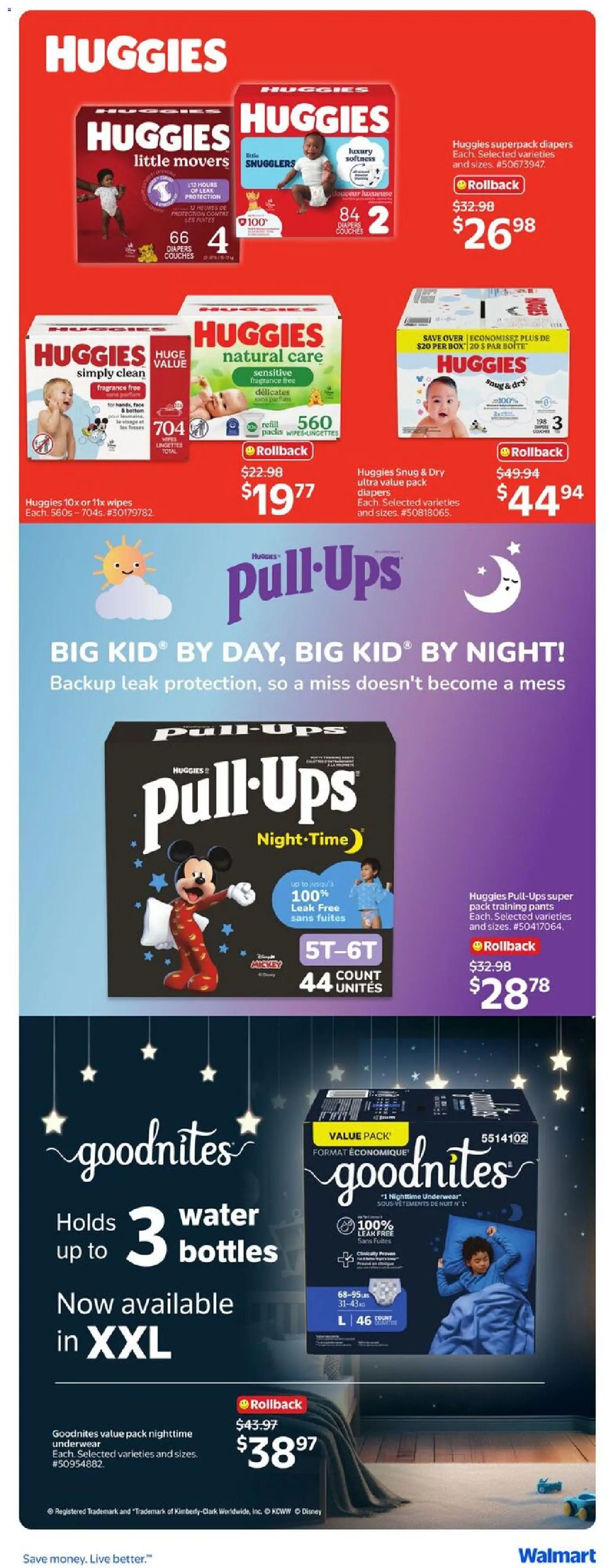 Walmart flyer valid from Aug 13, 2026 | Page: 37 | Products: Cream, Tablet, Capsules