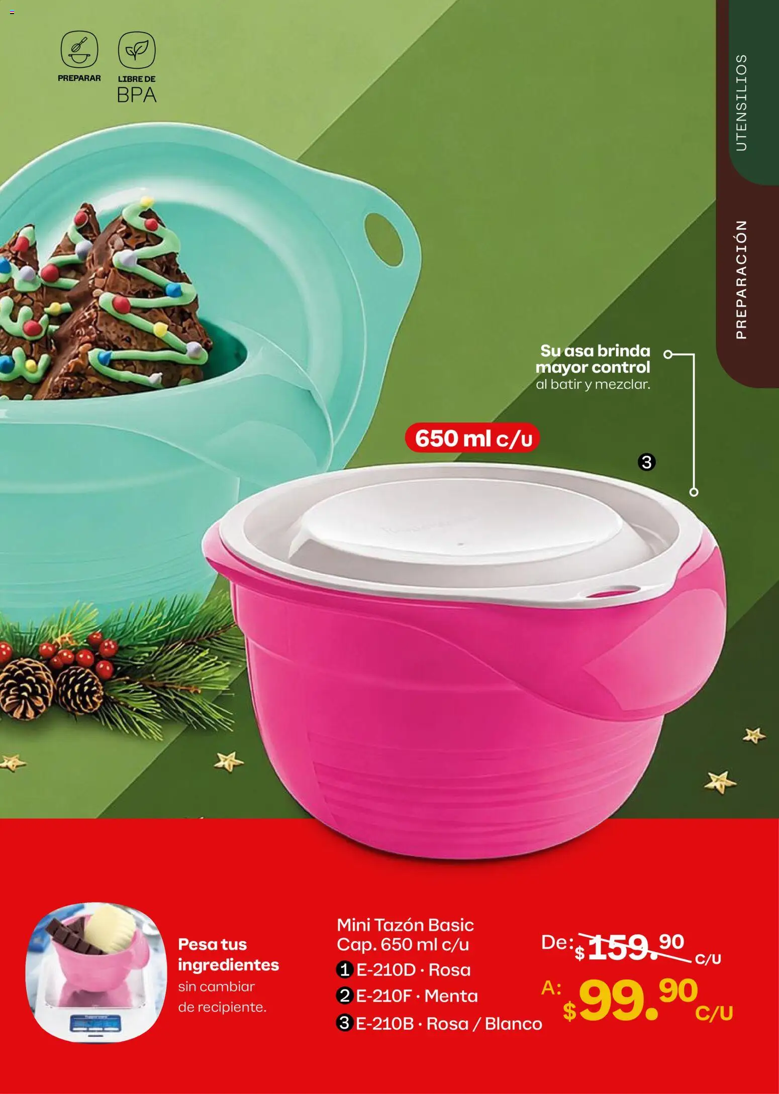 Nuevas ofertas de Tupperware válidas en toda la República Mexicana desde el 05/10/2026. ¡Encuentra las mejores ofertas en Tupperware catálogo! | Página: 73