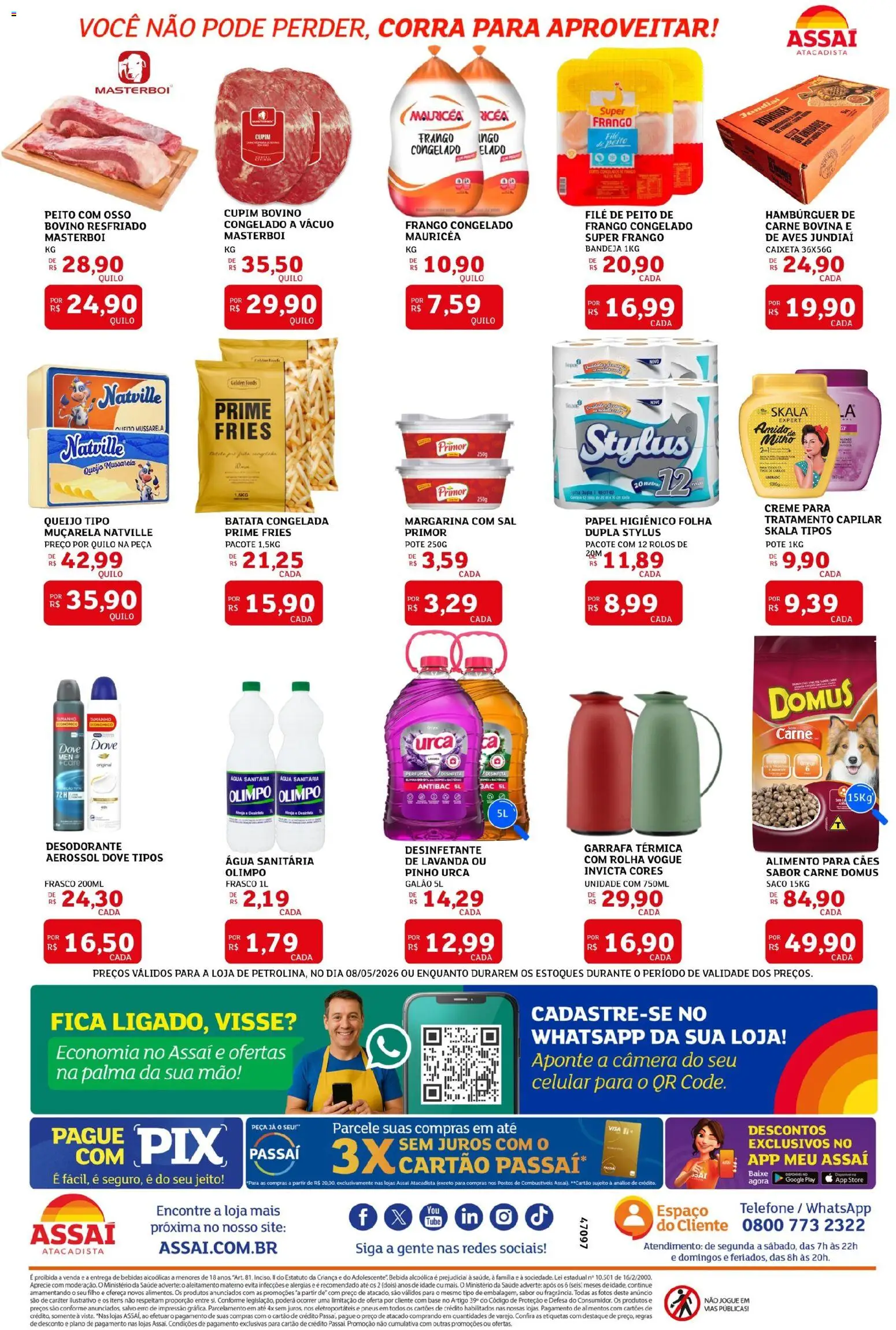 Assaí Atacadista Folheto - válido de 08.05.2026 | Página: 2
