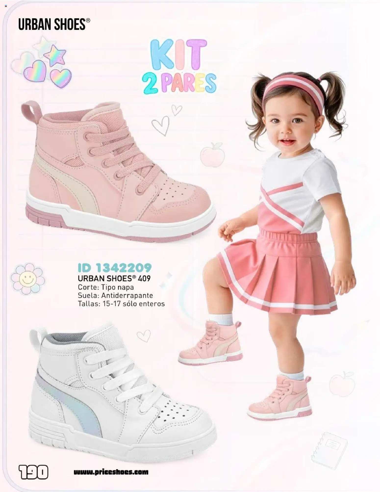 Nuevas ofertas de Price Shoes válidas en toda la República Mexicana desde el 12.06.2026. ¡Encuentra las mejores ofertas en Price Shoes catálogo Escolar! | Página: 190