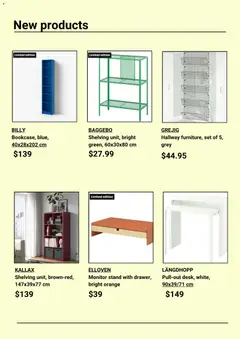 Preview of IKEA catalogue - valid from 28/08/2026 | Page: 2 | Products: Monitor