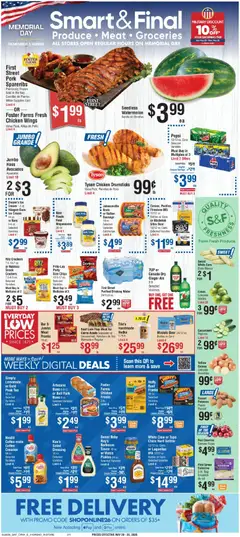 Preview of Smart & Final weekly ads valid from 20.05.2026