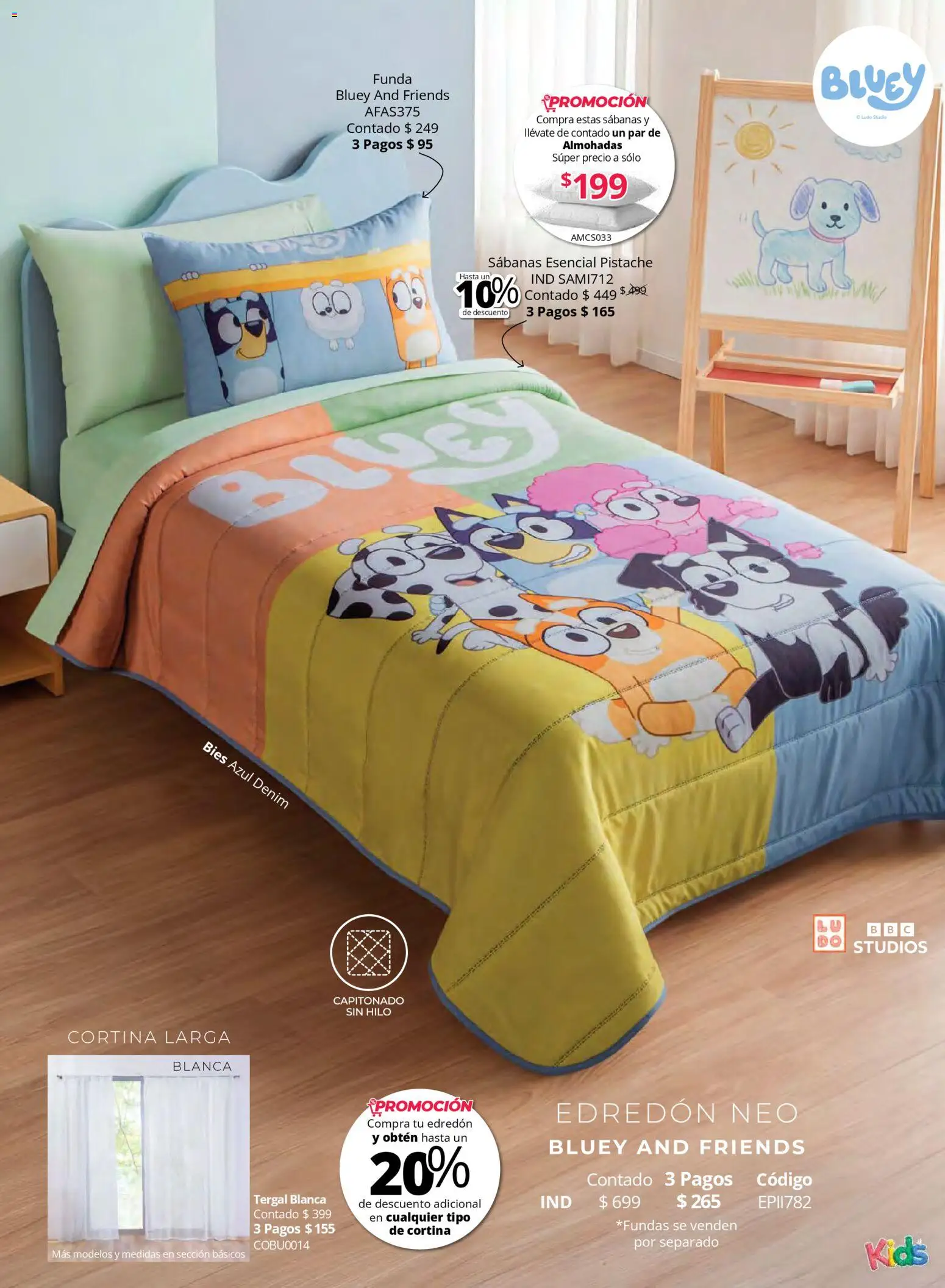 Nuevas ofertas de Colchas Concord válidas en toda la República Mexicana desde el 01.05.2026. ¡Encuentra las mejores ofertas en Colchas Concord catálogo Kids! | Página: 11 | Productos: Funda, Sabanas