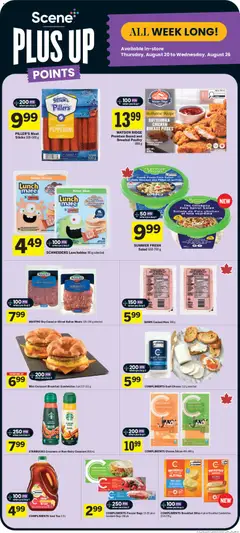 Preview of Foodland weekly flyer / circulaire from shop Foodland valid from Aug 20, 2026 | Page: 3