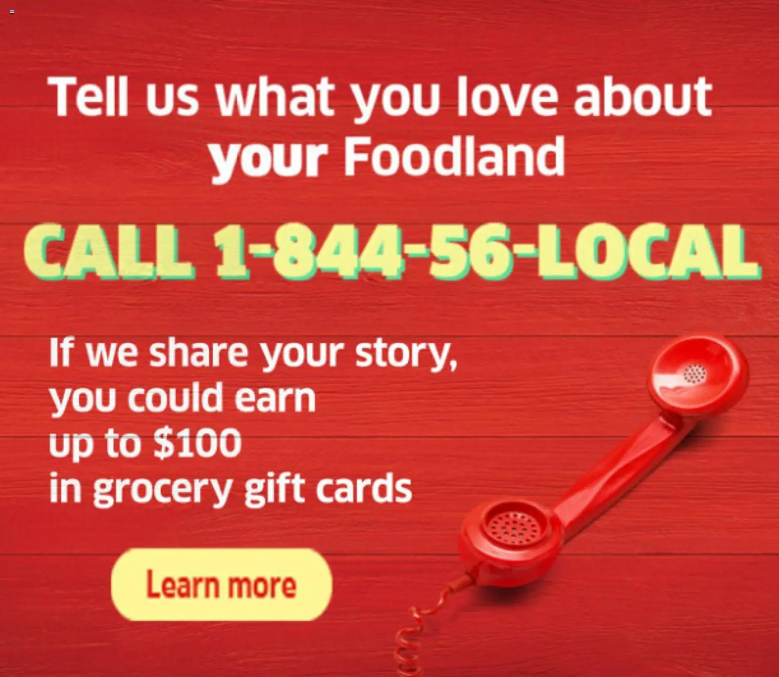 Foodland flyer valid from Jul 16, 2026 | Page: 3