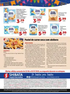 Shibata ofertas J.Macêdo - Pré-Visualização do folheto da loja Shibata, válido de 22/06/2026 | Página: 2